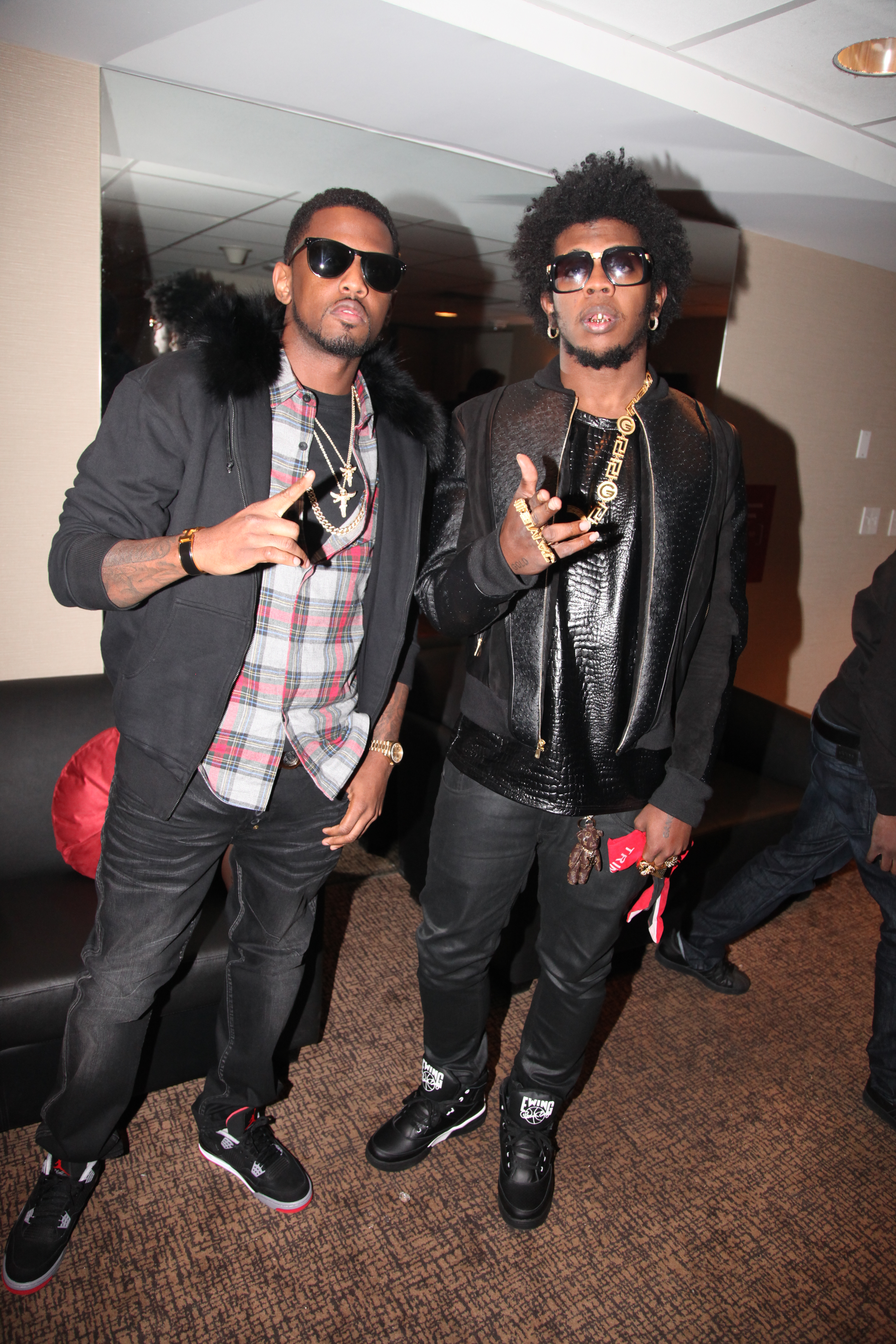 Fabolous, Trinidad James at the GREY GOOSE Cherry Noir Lounge, Chapter V, NYC