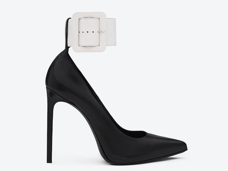 315540_CYU10_1090_A-ysl-saint-laurent-paris-women-paris-ankle-strap-escarpin-pointy-toe-shoe-in-black-and-white-leather-450x564