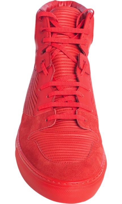 balenciaga-Pleated-Red-Sneakers-2