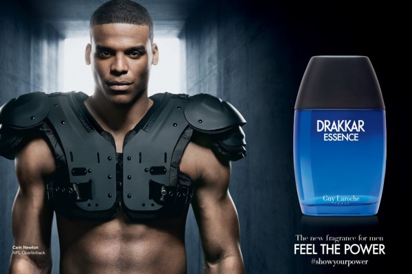 NFL Player Cam Newton To Front Drakkar Essence Campaign