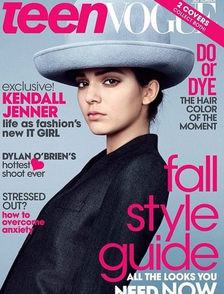 Kendall Jenner Scores Two Covers For The September 2014 Issue Of Teen Vogue 1