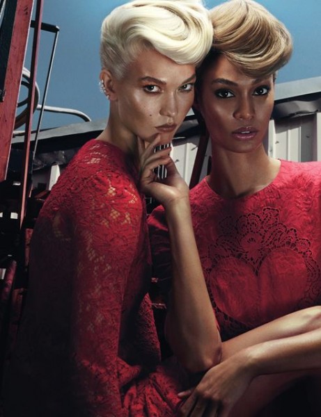 Joan Smalls And Karlie Kloss For W Magazine's November 2014 Issue10
