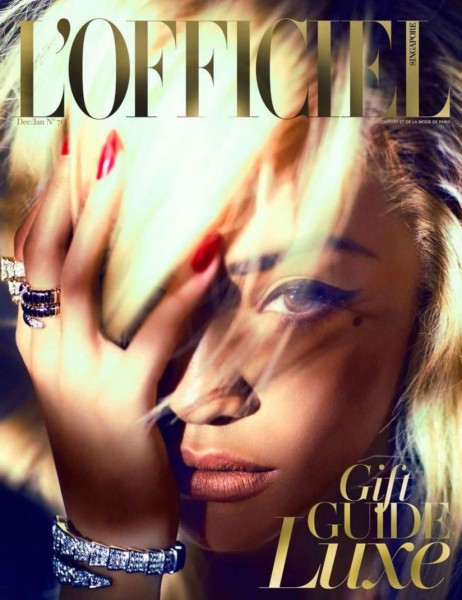 Rita Ora For L’Officel Magazine, Singapore December 2014 Issue3