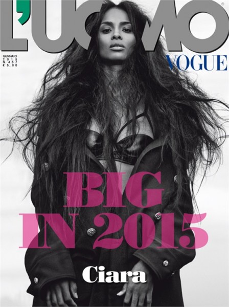 Ciara For L’Uomo Vogue January 2015 By Francesco Carrozzini 8