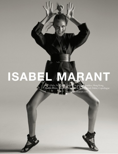 Isabel Marant Casts Natasha Poly for Spring 1