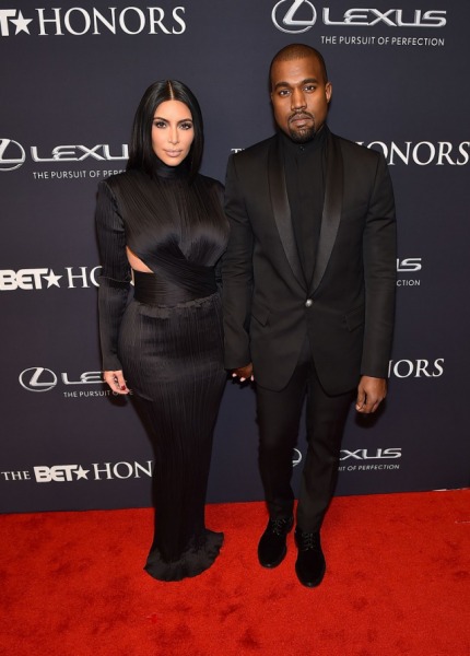 Kim Kardashian & Kanye West Balmain 1
