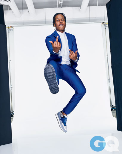 A$AP Rocky For GQ April 2015 Issue.