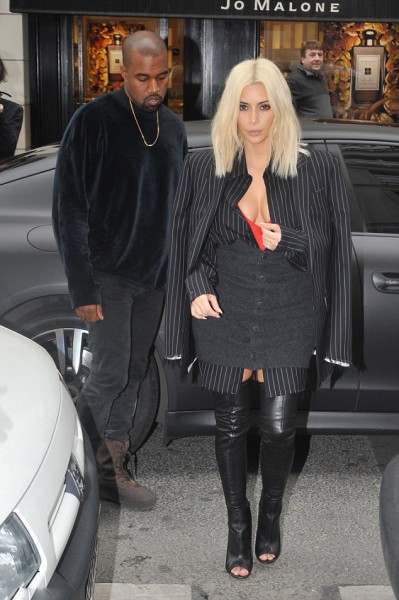 Kim Kardashian Draped In Givenchy While Leaving Le Royal Monceau Hotel 5
