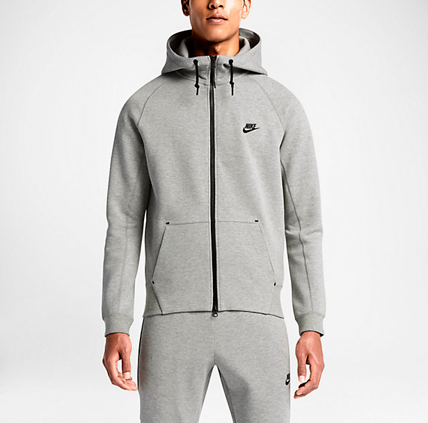 gray nike suit