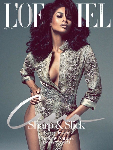 Ciara for L’Officiel Singapore May 2015 1