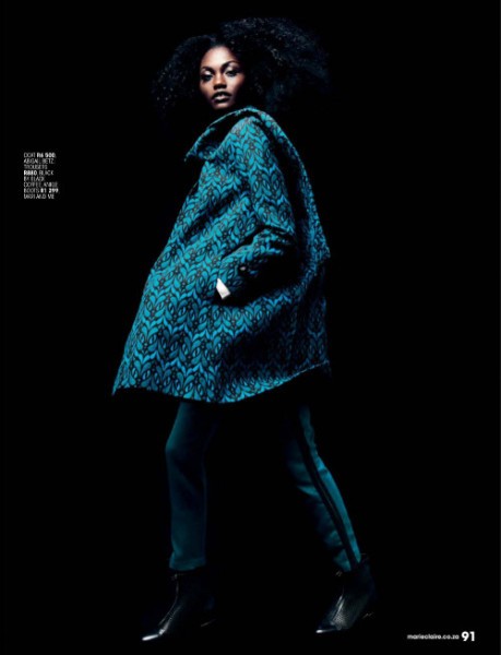 Milan Dixon For Marie Claire South Africa May 2015 Issue 8