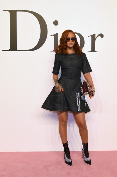 Rihanna Attends Christian Dior's Ready-To-Wear Show1