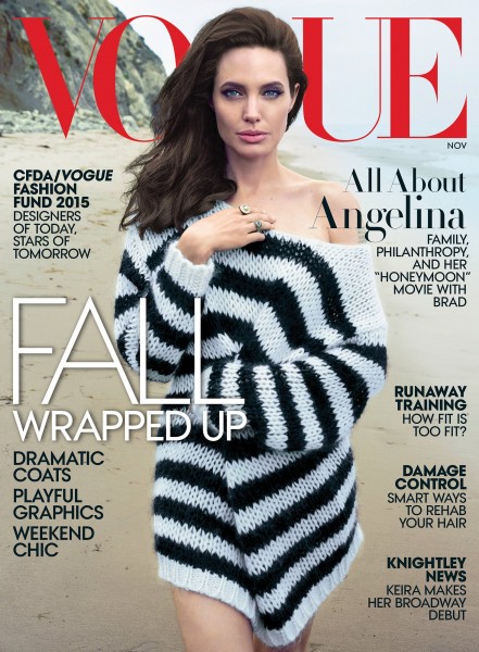 Angelina Jolie Pitt Is Vogue's November 2015 Cover Star2