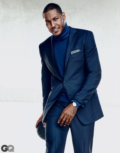 Carmelo Anthony Looks Dapper For GQ 1