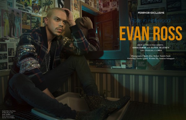 Evan Ross For Ferrvor Magazine1