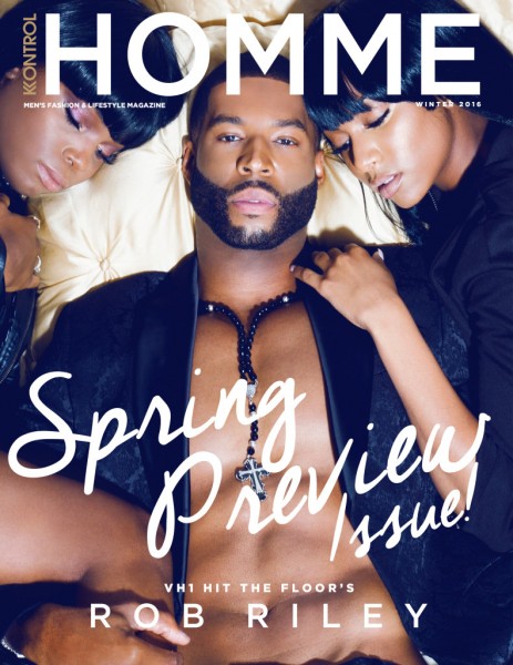 Hits The Floor's Rob Riley Covers Kontrol Homme Magazine 1