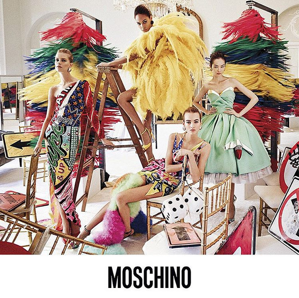 Moschino's Spring 2016 Advertisement1