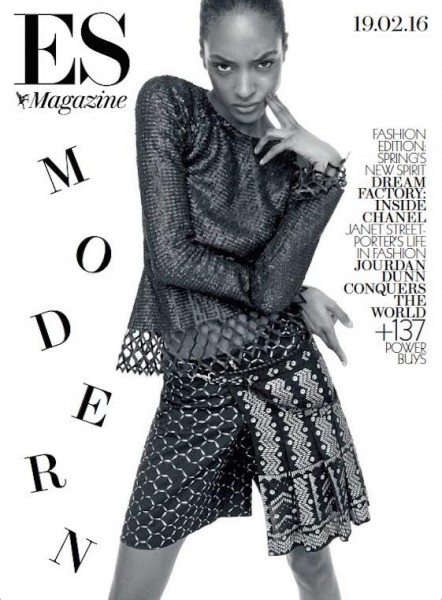 Fashion Model Jourdan Dunn For ES Magazine1