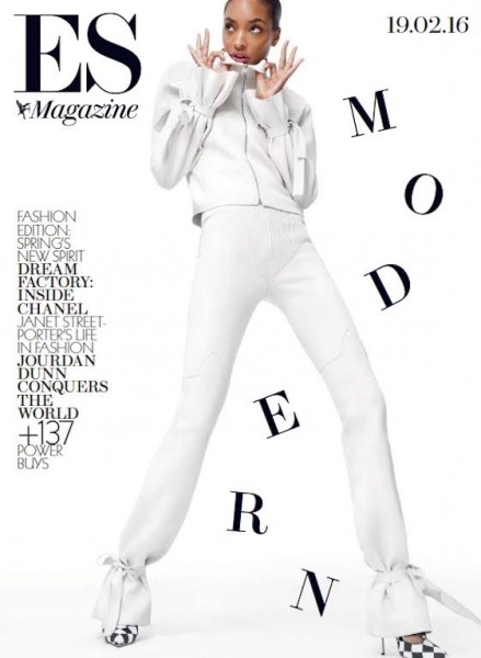 Fashion Model Jourdan Dunn For ES Magazine2
