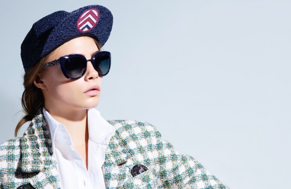 Cara Delevingne Fronts Chanel Eyewear Ads 4
