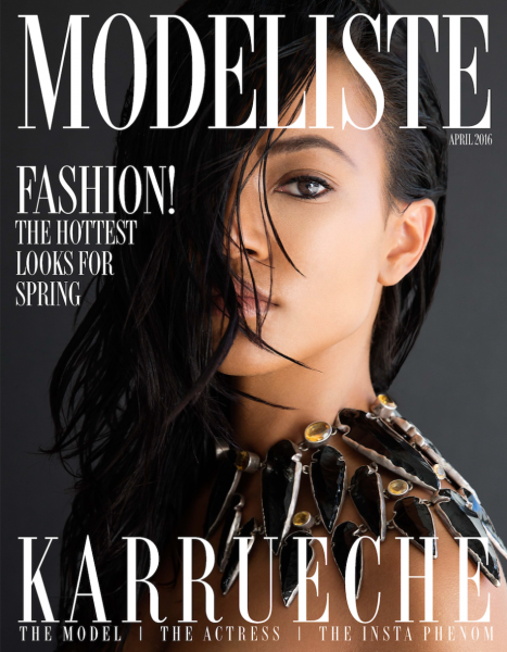 Karrueche Tran Graces Modeliste Magazine2