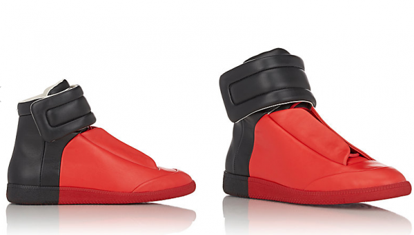 Maison Margiela Bi-Color Future Ankle Strap Sneakers1