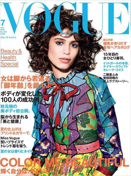 Mica Arganaraz For Vogue Japan July 2016