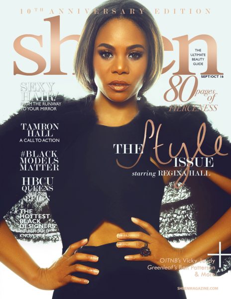 Actress Regina Hall Covers The Sept Oct 2016 Style Issue Of SHEEN Magazine 1