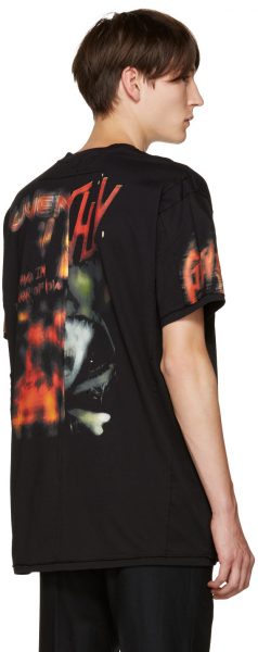 givenchy-black-distressed-printed-tee-shirt-2