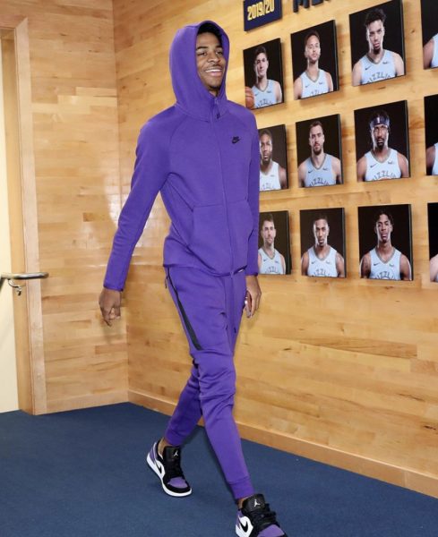 purple mens nike sweatsuit