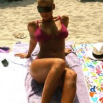 Amber Rose Takes Miami In A Bikini [With Pictures]