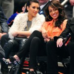 La La Vazquez-Anthony & Kim Kardashian Spotted Sitting Courtside At The Knicks Vs. Bucks Game