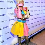 Nicki Minaj Styling On Them Hoes In A Rainbow Dress