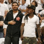 Spotted: Lil’ Wayne, Drake & Mack Maine Courtside At The Miami Vs. Boston Game