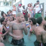 Skin & Cheeks: Chris Brown, Trey Songz & Bow Wow Throws A Pool Party In Miami