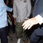 Styling On Them Lames: Jay-Z Wearing A $975 Balmain Military Shirt & G-Star Camo Shorts