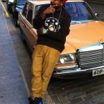 Styling On Them Lames: Don C In Givenchy College Rottweiler & Air Jordan Aqua 8 sneakers
