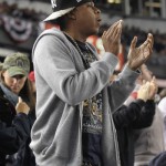 Jay-Z Styling On Them Lames In A $300 Givenchy Tee-Shirt & A $400 Just Don Snakeskin New York Yankee Snapback