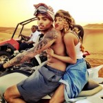 Weekend Getaway: Chris Brown And His Girlfriend Karrueche Spotted In Dubai 