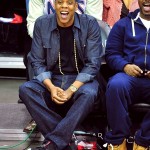 Spotted In New Jerz: Jay-Z & His Childhood Friend Emory Jones Sitting Courtside At The Nets Game
