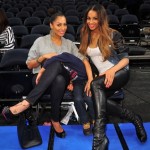 Courtside At Madison Square Garden: La La Vazquez-Anthony & Ciara At The New York Knicks Vs. Orlando Magic Game 