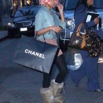 Styling On Them Hoes: Nicki Minaj Wearing $615 Fendi Suede & Rabbit Fur “St. Mortiz” Moon Boots