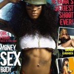 Ripped Tee-Shirt Showing Her Titties: Teyana Taylor Covers Black Men Magazine