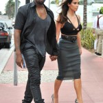 Kanye & Kim Spotted In Miami; Plus Kanye Flips Out On Paparazzi After Asking Him About Reggie Bush