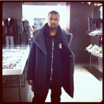 Celebs Style: Kanye West & Pharrell Williams Wearing A $5,536 Lanvin Coat With Fur Collar