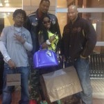 Foxy Brown Spotted Louis Vuitton Shopping & Partying With NFL Player Bryant McKinnie; Are They Dating?