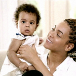 She Is Just Too Cute! Beyonce Reveals 1-Year-Old Baby Blue Ivy Carter 
