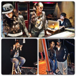 Ashanti Rocks Air Jordan XIII: “The Black Cat” During Her Studio Session