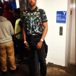 Passion For Fashion: NBA Player Tristan Thompson In An $800 Givenchy Green Plane Print Colombian Fit Tee-Shirt