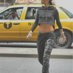 Rihanna Wears ‘Rihanna For River Island’ & Balenciaga Sneakers In Manhattan 